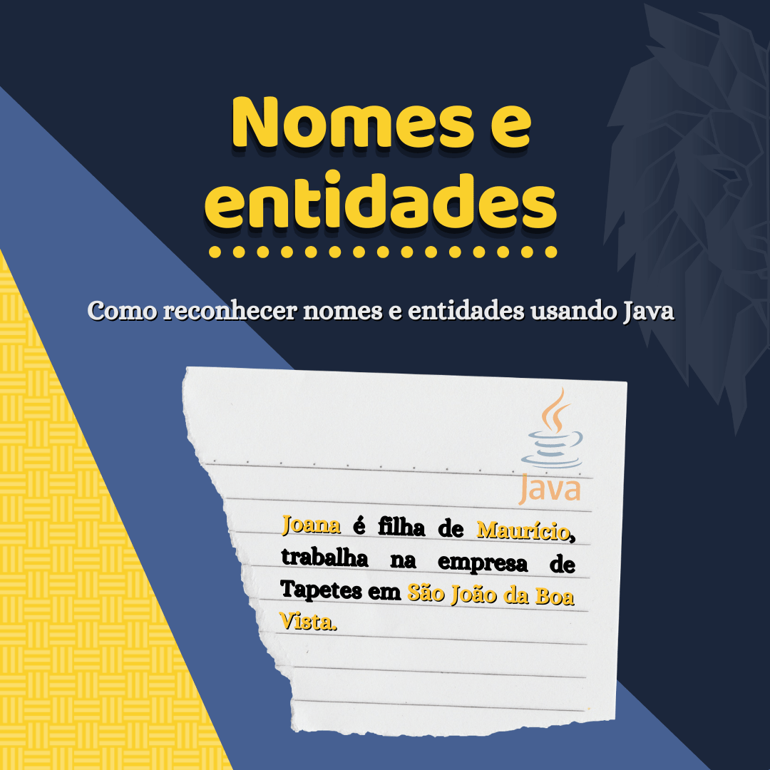 Você está visualizando atualmente Como reconhecer nomes e entidades em Java