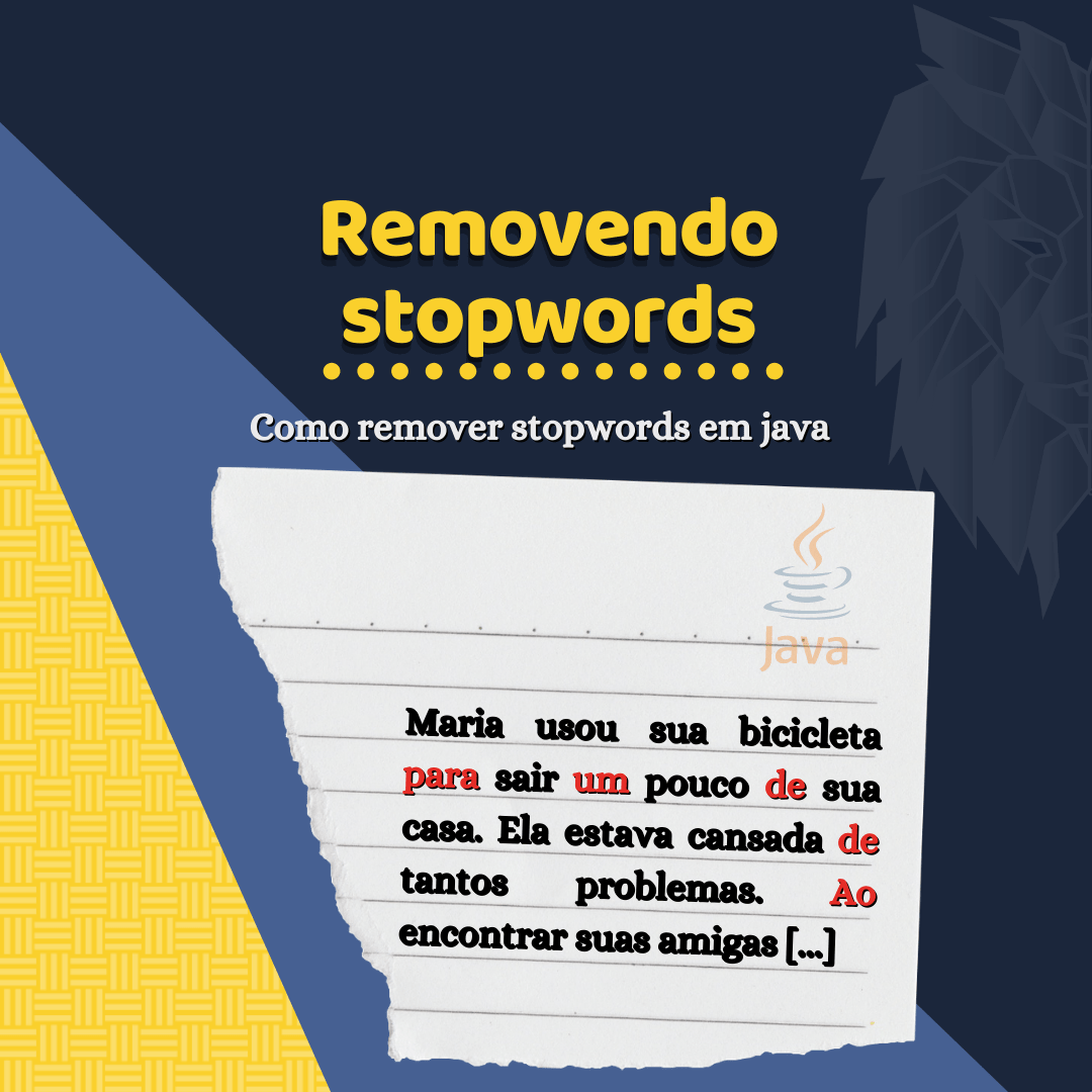 Você está visualizando atualmente Como remover Stopwords em Java