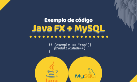 Exemplo de CRUD – JavaFX