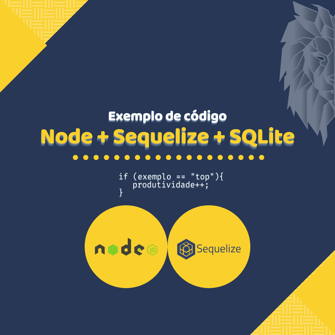 Você está visualizando atualmente Exemplo de CRUD –  Node.js, Sequelize e SQLite