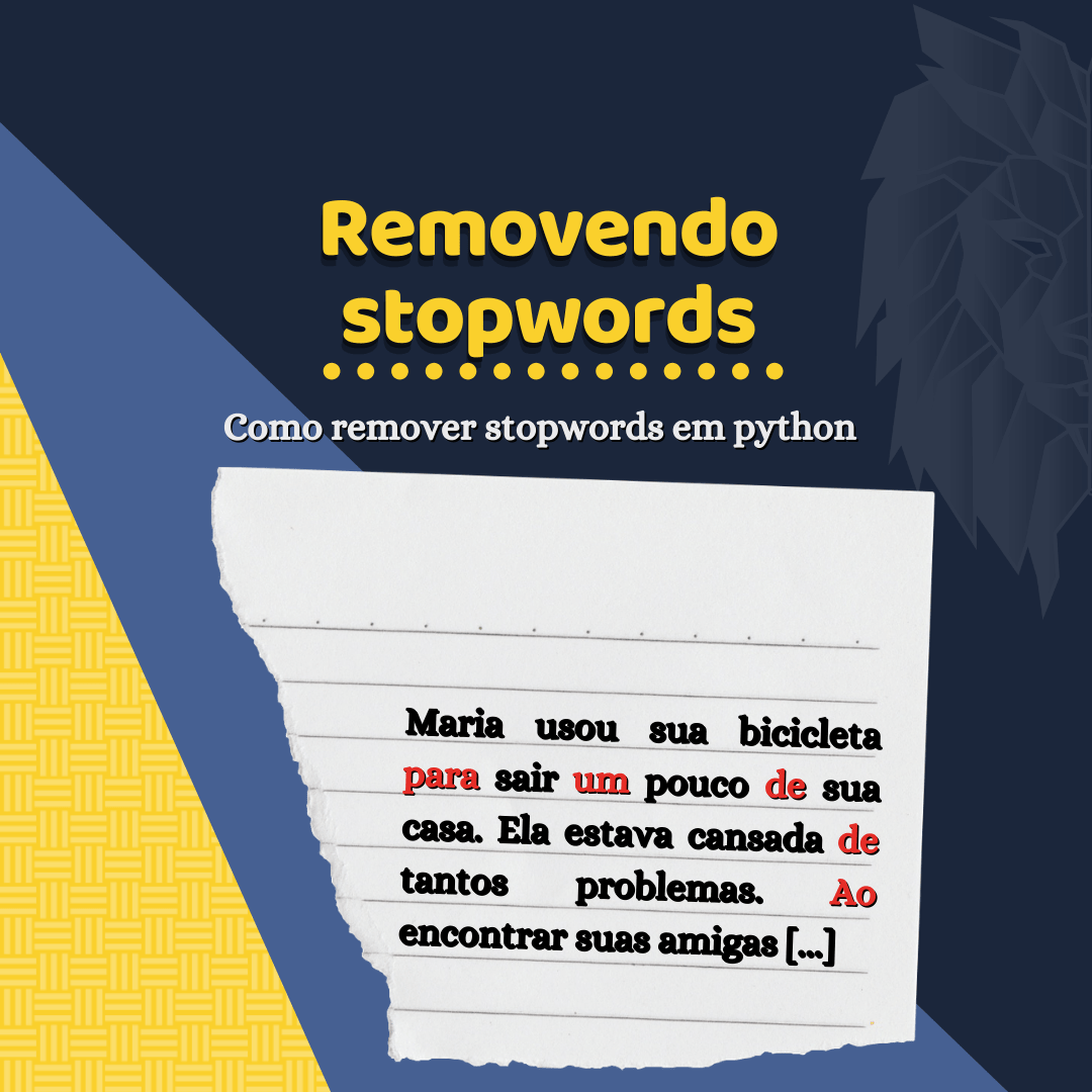 Você está visualizando atualmente Como remover stopwords em Python