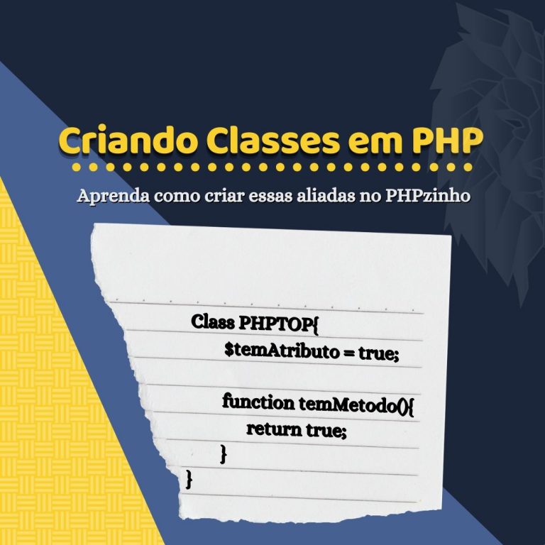 Leia mais sobre o artigo Como criar classes em PHP