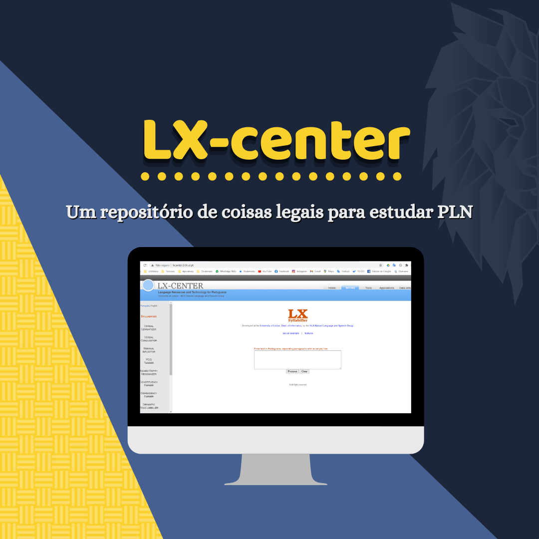 Você está visualizando atualmente Ferramentas de PLN – Conheça o LXCenter