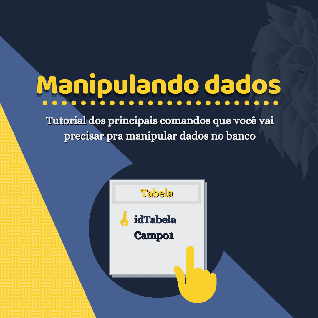 Você está visualizando atualmente Como manipular dados no banco