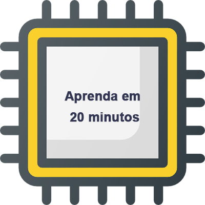 Icone "Aprenda em 20 minutos"