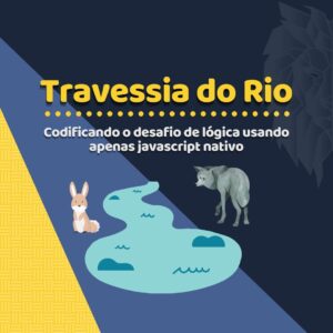 Travessia do rio em javascript