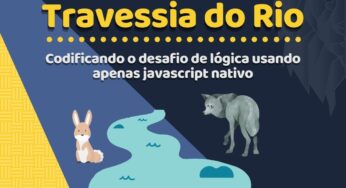 Travessia do rio (river cross) em javascript