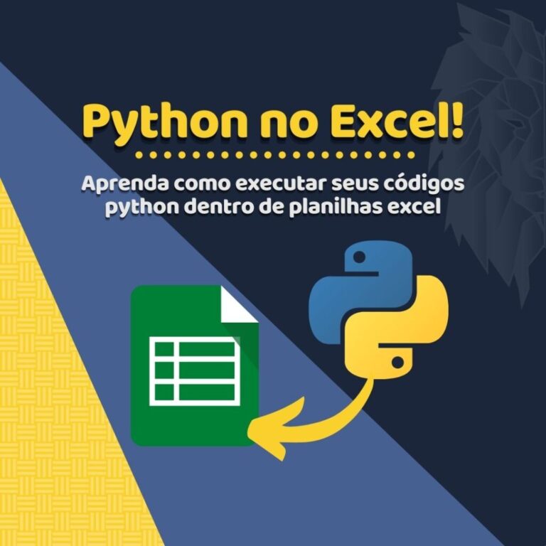 Como executar código Python dentro do Excel